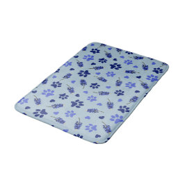 Bluebonnet Dog Bowl Mat - Texas Fütternd Mat Badematte
