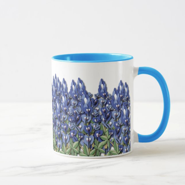 Bluebonnet-Feld-Tasse Tasse (Rechts)