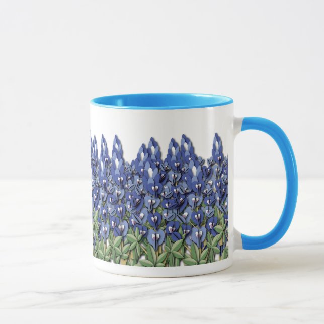 Bluebonnet-Feld-Tasse Tasse (Rechts)