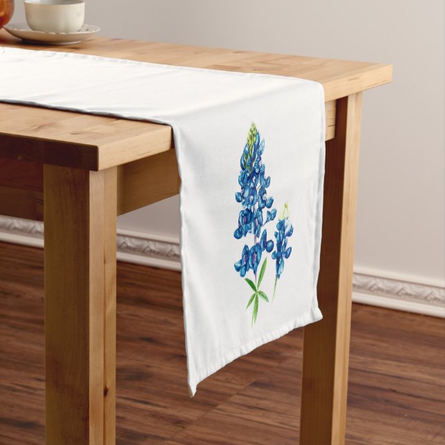 Bluebonnet Kurz Table Runner Kurzer Tischläufer (Beispiel)