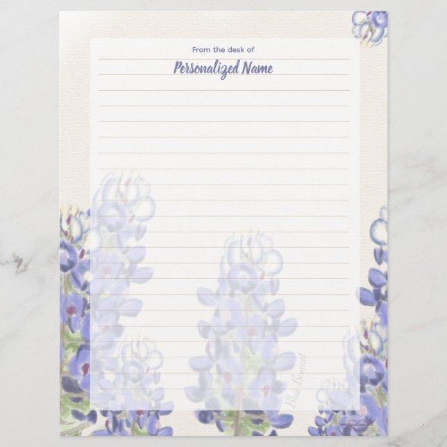 Bluebonnet-Mattpapier (Vorderseite)