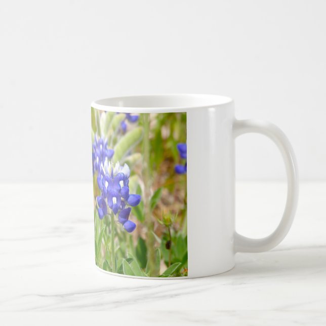 Bluebonnet-Nahaufnahme Kaffeetasse (Rechts)