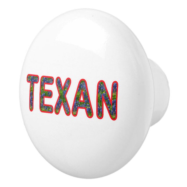 Bluebonnet Texan Keramikknauf (Rechts)