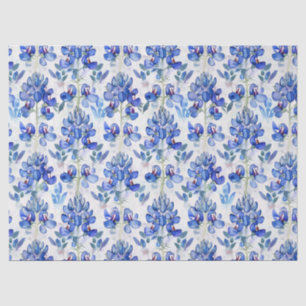 Bluebonnet Texas Wild Blume Pattern Seidenpapier