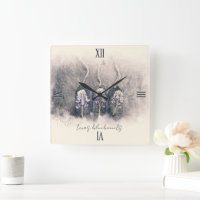 Bluebonnet Trio Wasserfarbe
