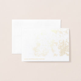 Bluebonnet Vielen Dank Hinweis Folienkarte