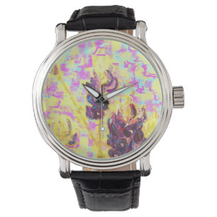 Bluebonnet-Wildblumen Armbanduhr