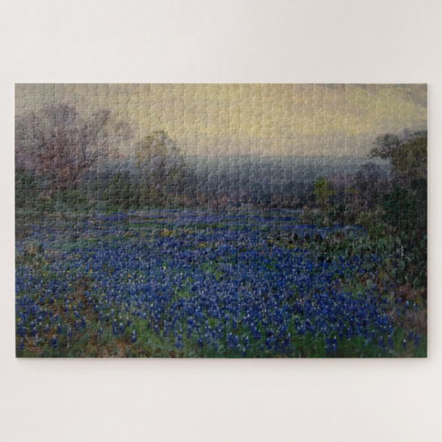 Bluebonnets, 1918 puzzle (Horizontal)