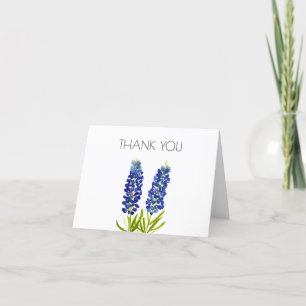 Bluebonnets 1. Geburtstagsfeier Danke