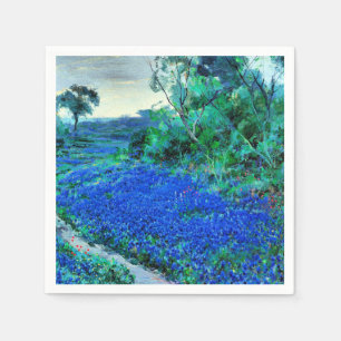Bluebonnets am falschen Morgen Serviette