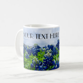 Bluebonnets Blue Flowers Texas texan Floral Kaffeetasse