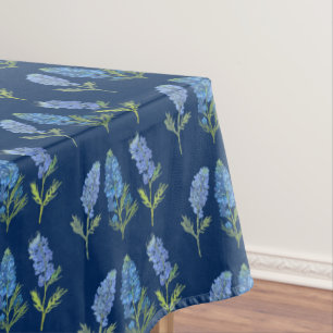 Bluebonnets Blue Flowers Texas Texan Floral Tischdecke