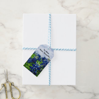 Bluebonnets Blume Blue Floral Hübsch Elegante Mama Geschenkanhänger
