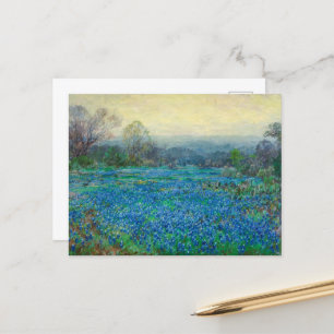 Bluebonnets-Feld von Julian Onderdon Feiertagspostkarte