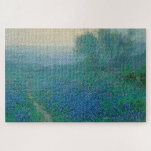 Bluebonnets in Dawn, Onderdonk Puzzle