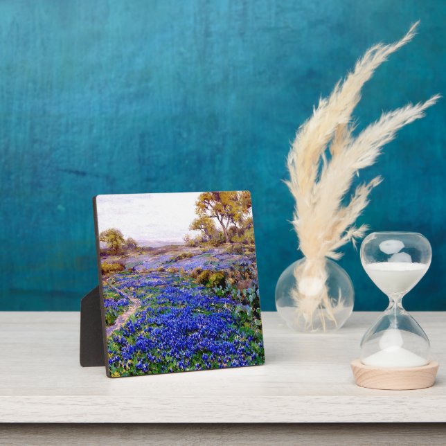 Bluebonnets in Twilight nördlich von San Antonio, Fotoplatte (InSitu)