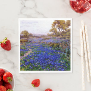 Bluebonnets in Twilight, nördlich von San Antonio Serviette