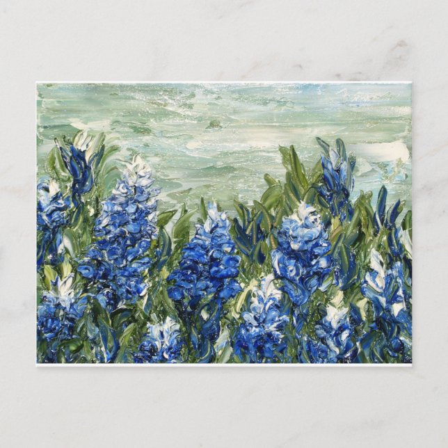 Bluebonnets Postkarte (Vorderseite)