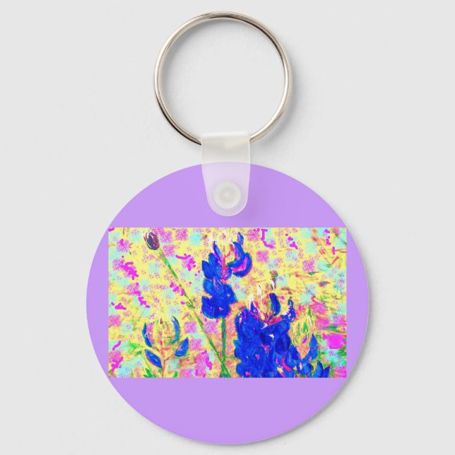 Bluebonnets Schlüsselanhänger (Vorderseite)