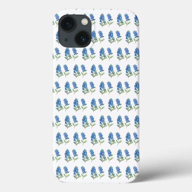 Bluebonnets Texas Blue Flowers Case-Mate iPhone Hülle (Rückseite)