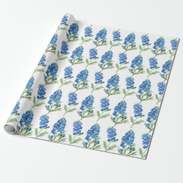 Bluebonnets Texas Blue Flowers Geschenkpapier