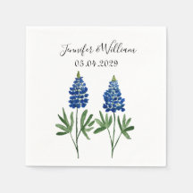 Bluebonnets Texas Blume Aquarell Blumenzehen