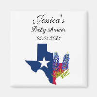 Bluebonnets Texas Blume Floral Baby Dusche