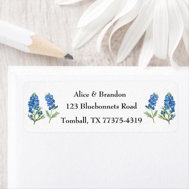 Bluebonnets Texas Staat Blume Lupine (Insitu)