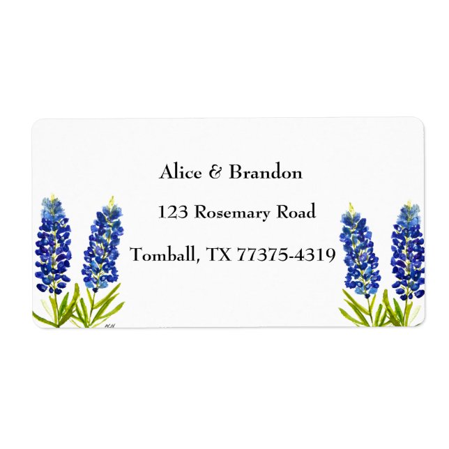 Bluebonnets Texas Staat Blume Lupine (Vorne)