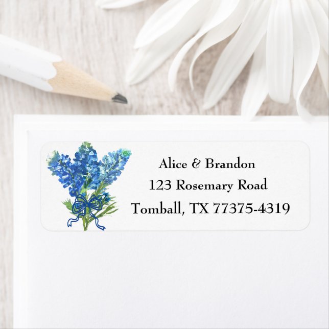 Bluebonnets Texas Staat Blume Lupine (Insitu)