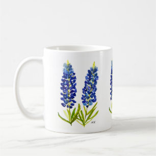 Bluebonnets Texas Staat Blume Lupine Kaffeetasse