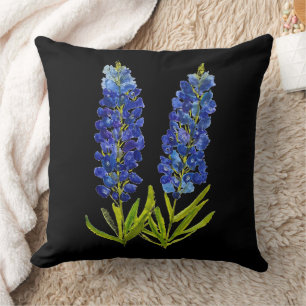 Bluebonnets Texas Staat Blume Lupine Kissen