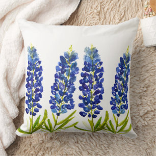 Bluebonnets Texas Staat Blume Lupine Kissen