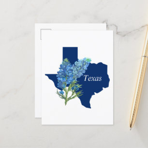 Bluebonnets Texas Staat Blume Lupine Postkarte