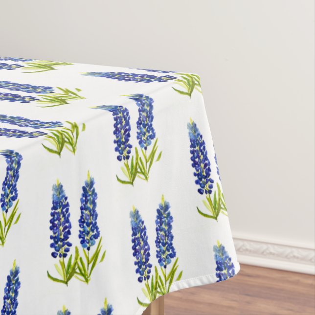 Bluebonnets Texas Staat Blume Lupine Tischdecke (Beispiel)