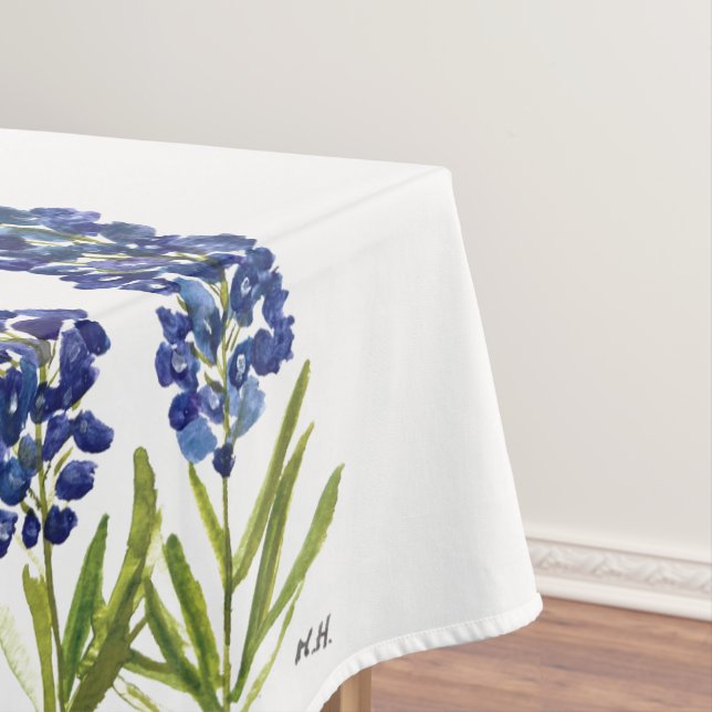 Bluebonnets Texas Staat Blume Lupine Tischdecke (Beispiel)