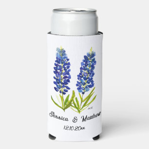 Bluebonnets Texas Texan Blumenwelt Hochzeiten Selters Dosenkühler