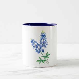 Bluebonnets Zweifarbige Tasse