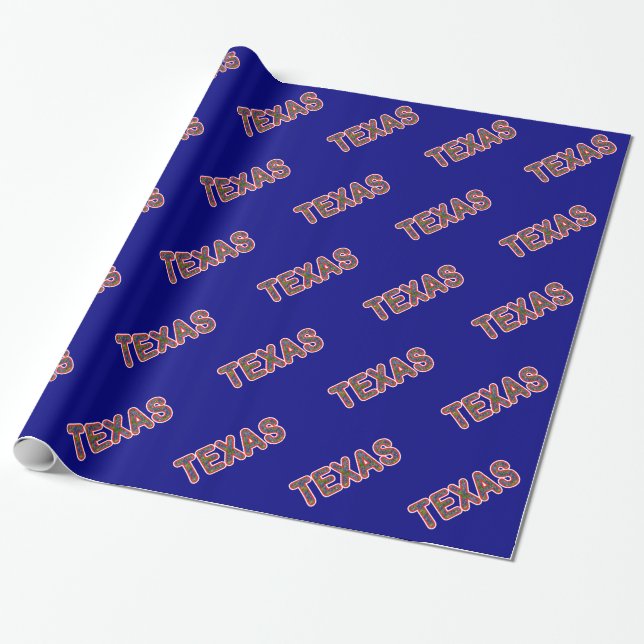 BluebonnetTexan Geschenkpapier (Ungerollt)