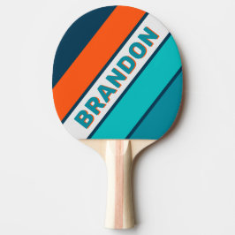 Bluebottle Echo Fettgestreift mit Name Tischtennis Schläger