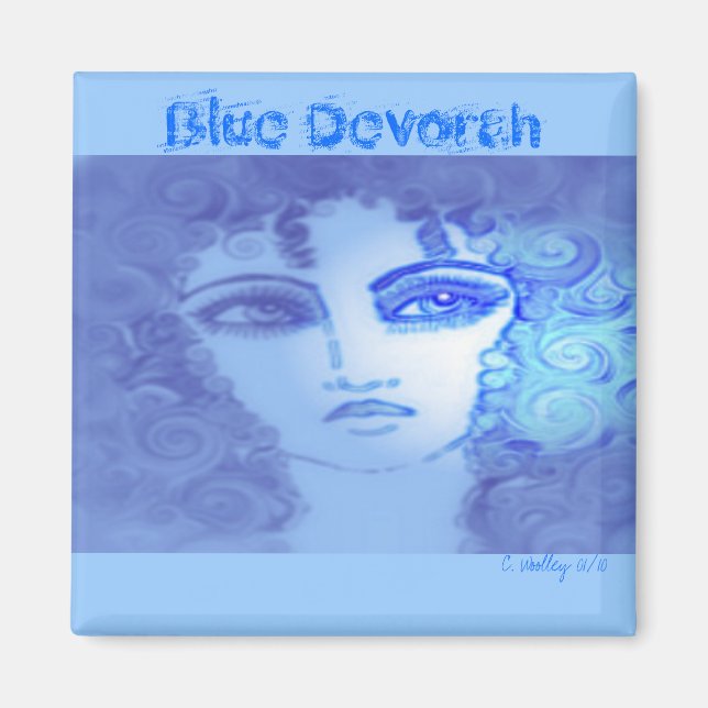 BlueDevorah Magnet (Vorne)