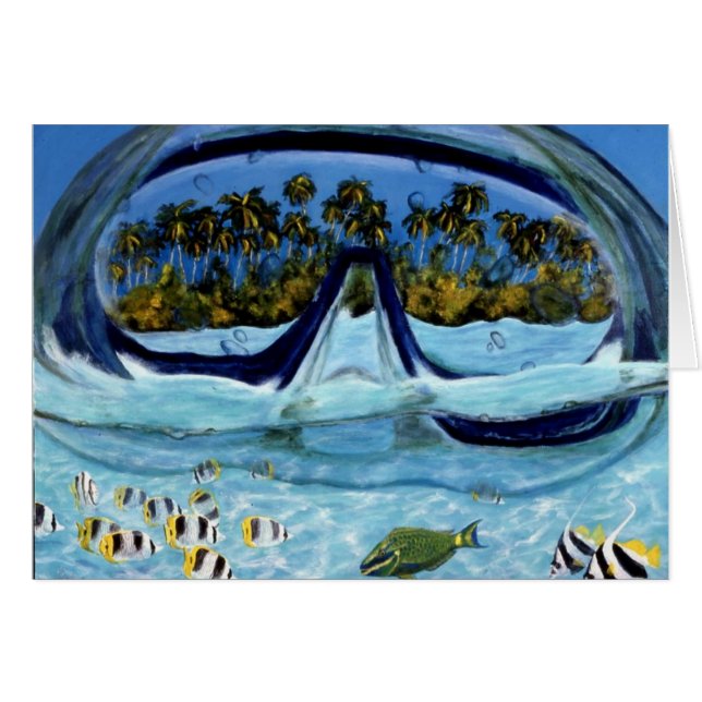 bluedivemask (Vorderseite (Horizontal))