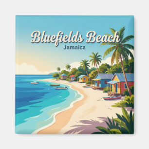 Bluefields Beach Jamaika Magnet