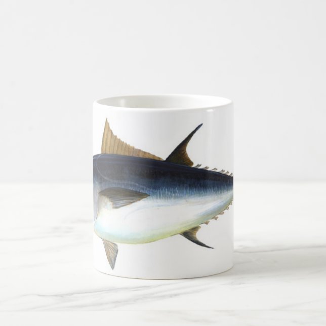 Bluefin-Thunfischillustration Tasse (Mittel)
