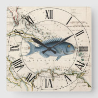 Bluefish~West Indies~Caribbean 1785 Nautical Map ~