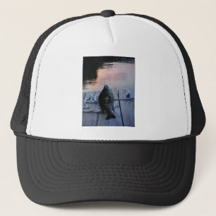 Bluegill bei Sonnenuntergang Lake Arrowhead Truckerkappe