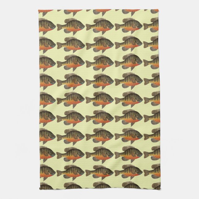 Bluegill Brei Küchentuch (Vertikal)