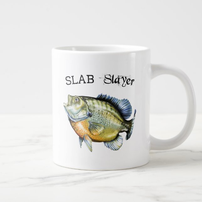 Bluegill Sunfish Slab Jumbo-Tasse (Rechts)