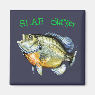 Bluegill Sunfish Slab Magnet