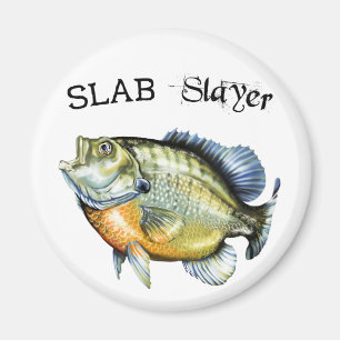 Bluegill Sunfish Slab Magnet